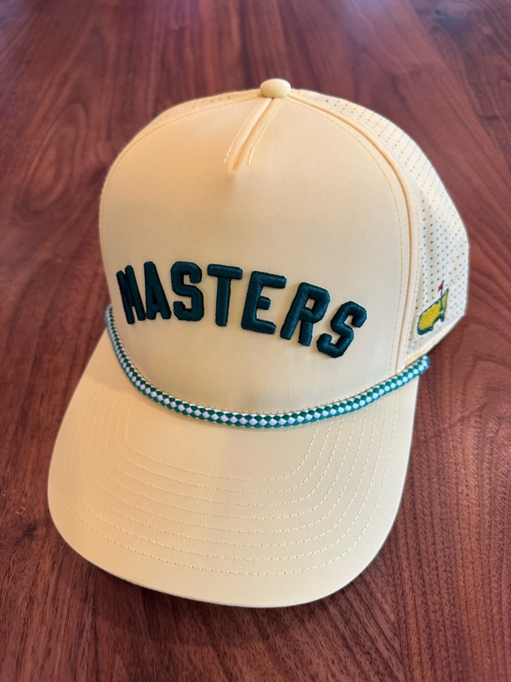 2026 Masters Yellow Rope Hat